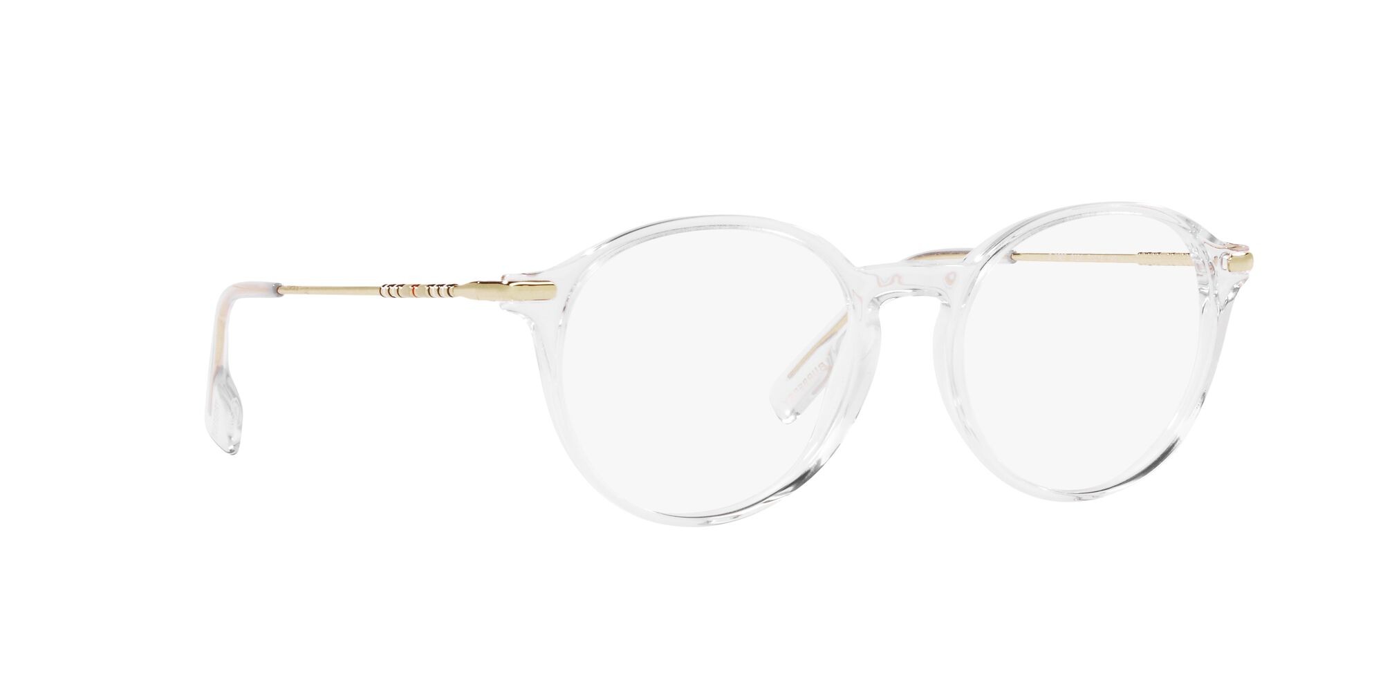 Occhiali da vista Burberry Alisson BE 2365 (3024) colore trasparente forma pantos lenti lente demo