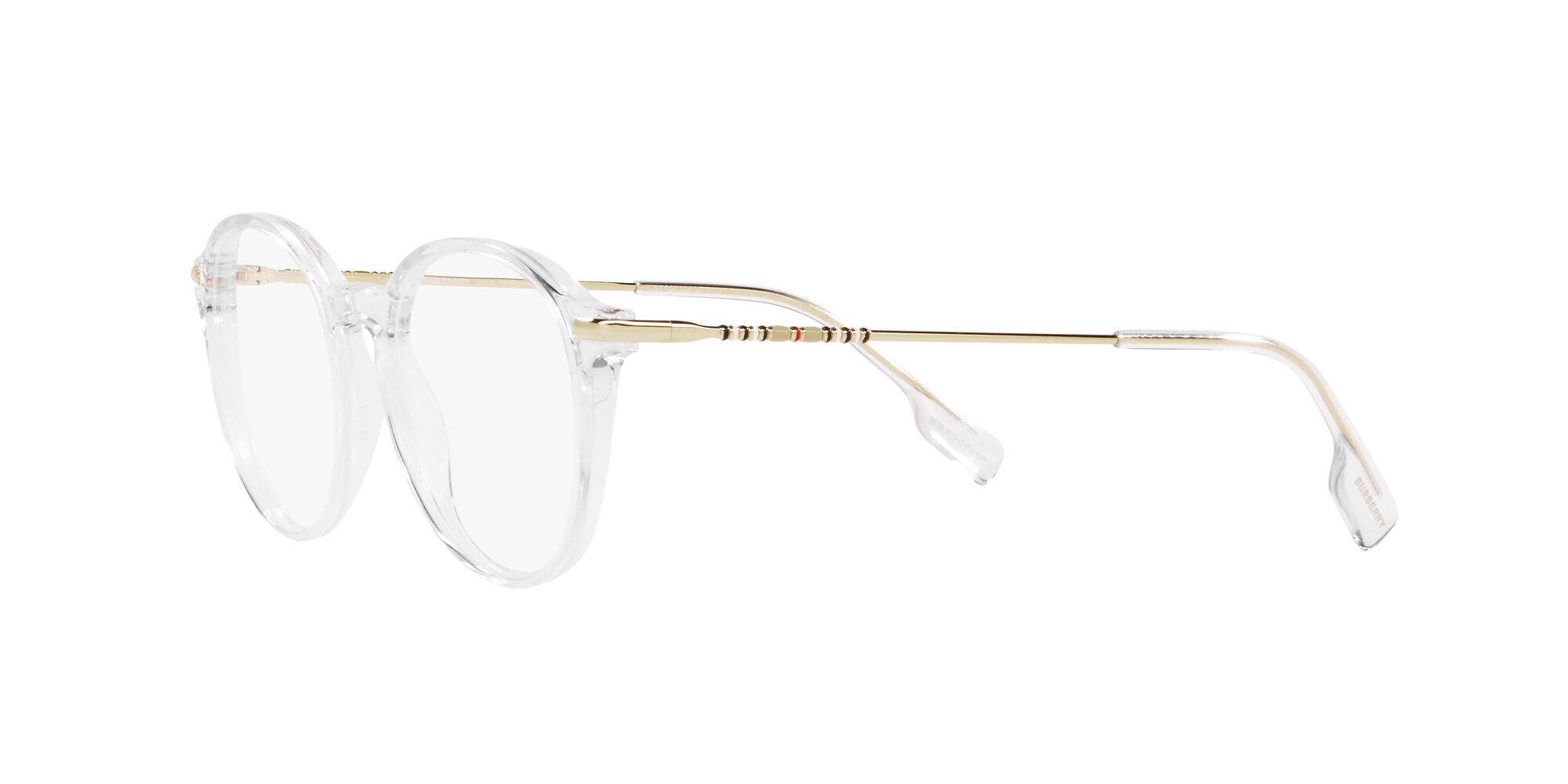 Occhiali da vista Burberry Alisson BE 2365 (3024) colore trasparente forma pantos lenti lente demo