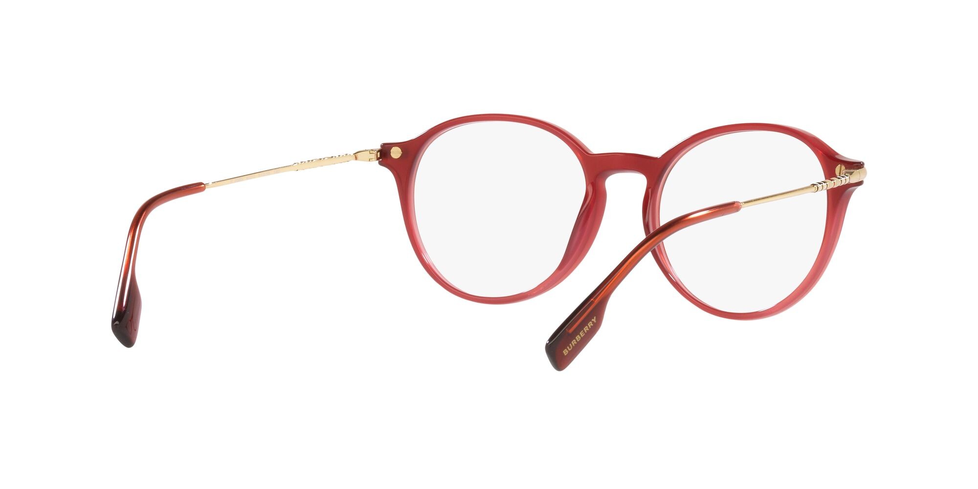 Occhiali da vista Burberry Alisson BE 2365 (4022) colore bordeaux forma pantos lenti lente demo