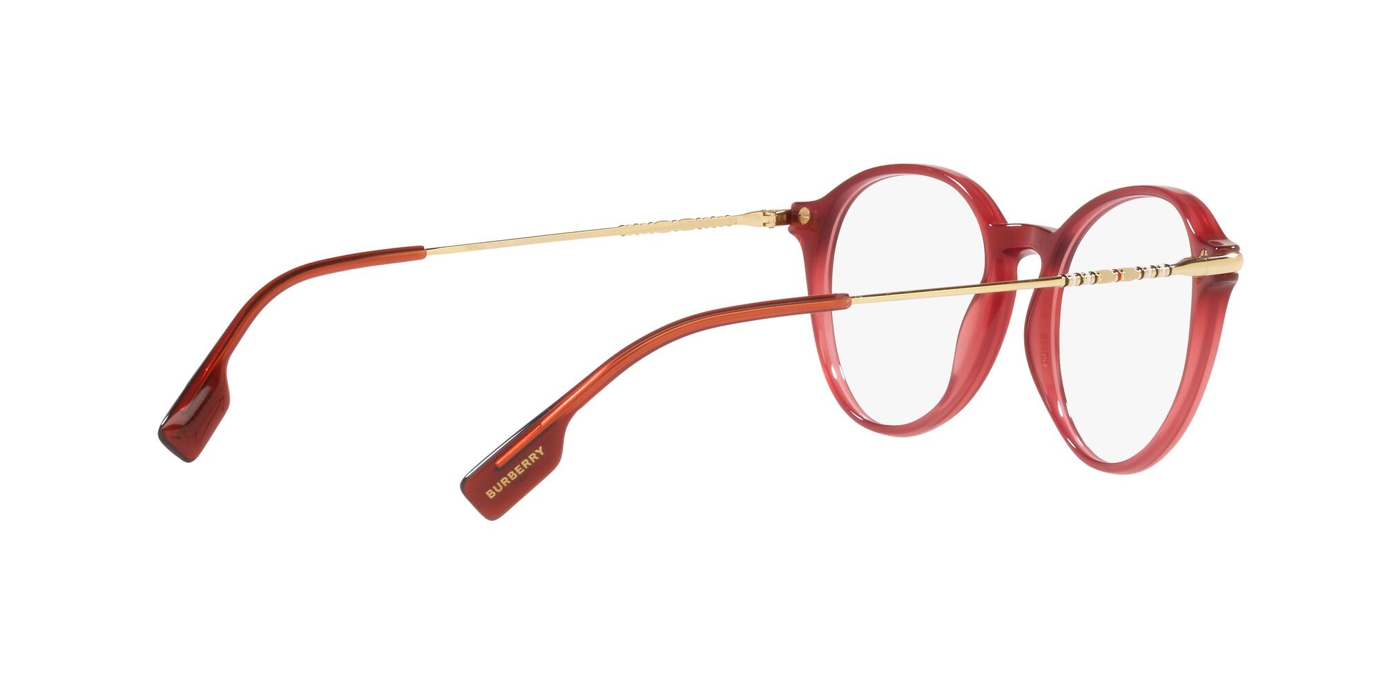 Occhiali da vista Burberry Alisson BE 2365 (4022) colore bordeaux forma pantos lenti lente demo