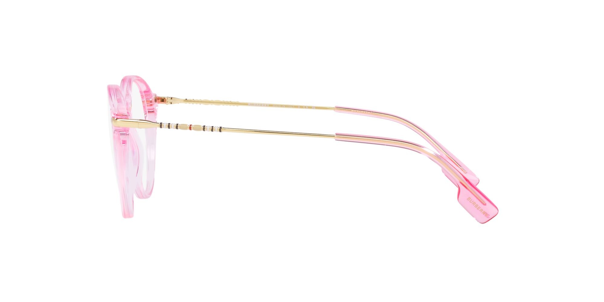 Brillen Burberry Alisson BE 2365 (4024) farbe rosa form pantos gläser lente demo