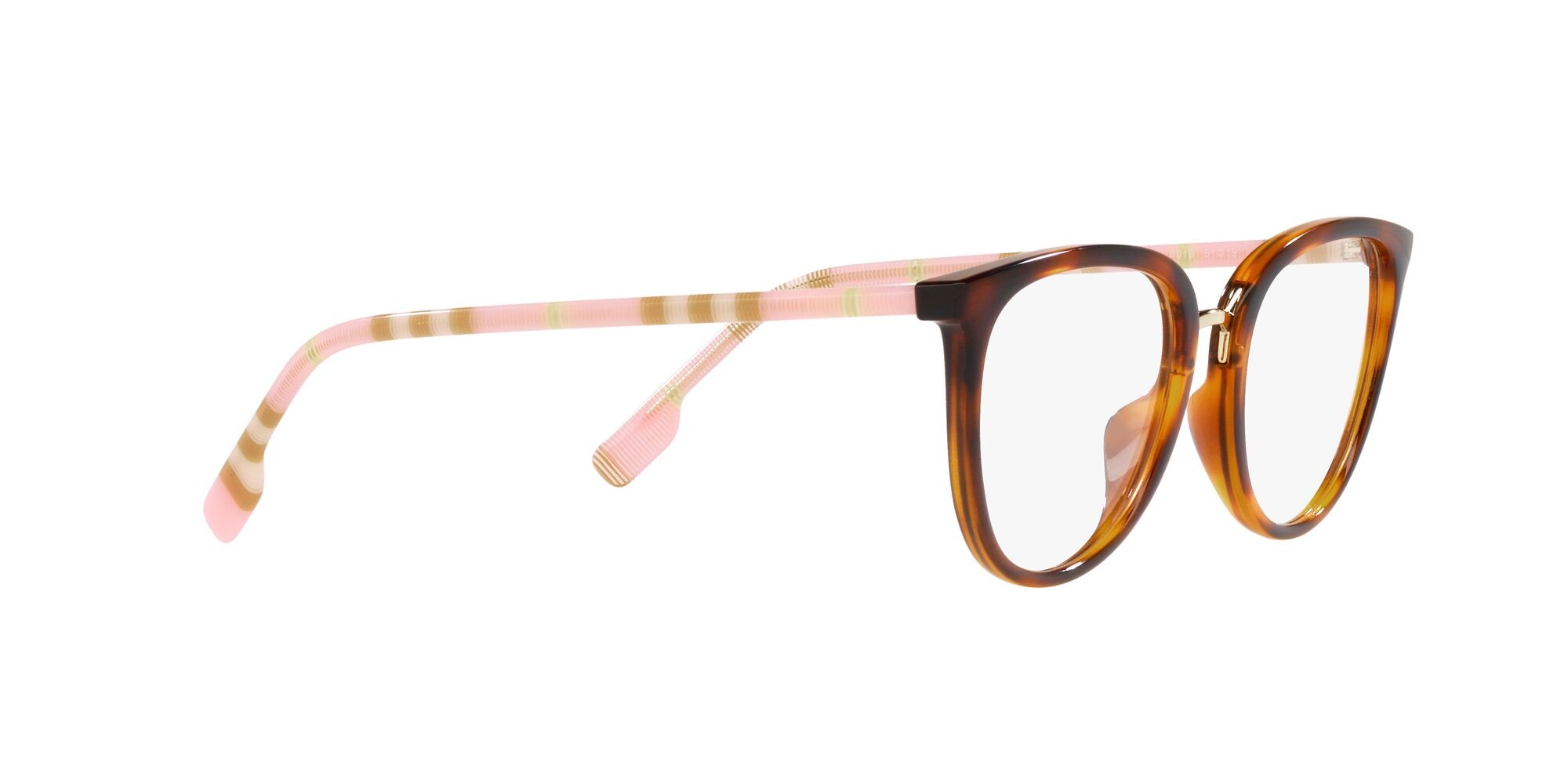 Brillen Burberry Katie BE 2366U (4019) farbe havana chiaro form cat-eye gläser lente demo