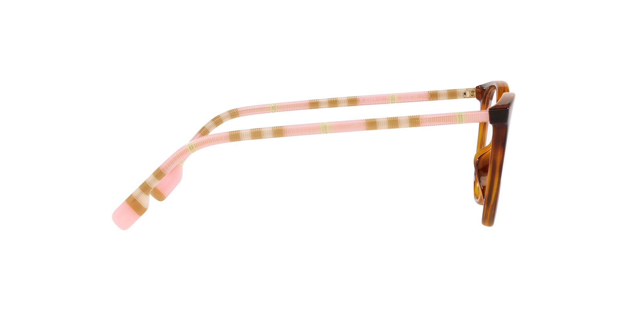 Brillen Burberry Katie BE 2366U (4019) farbe havana chiaro form cat-eye gläser lente demo