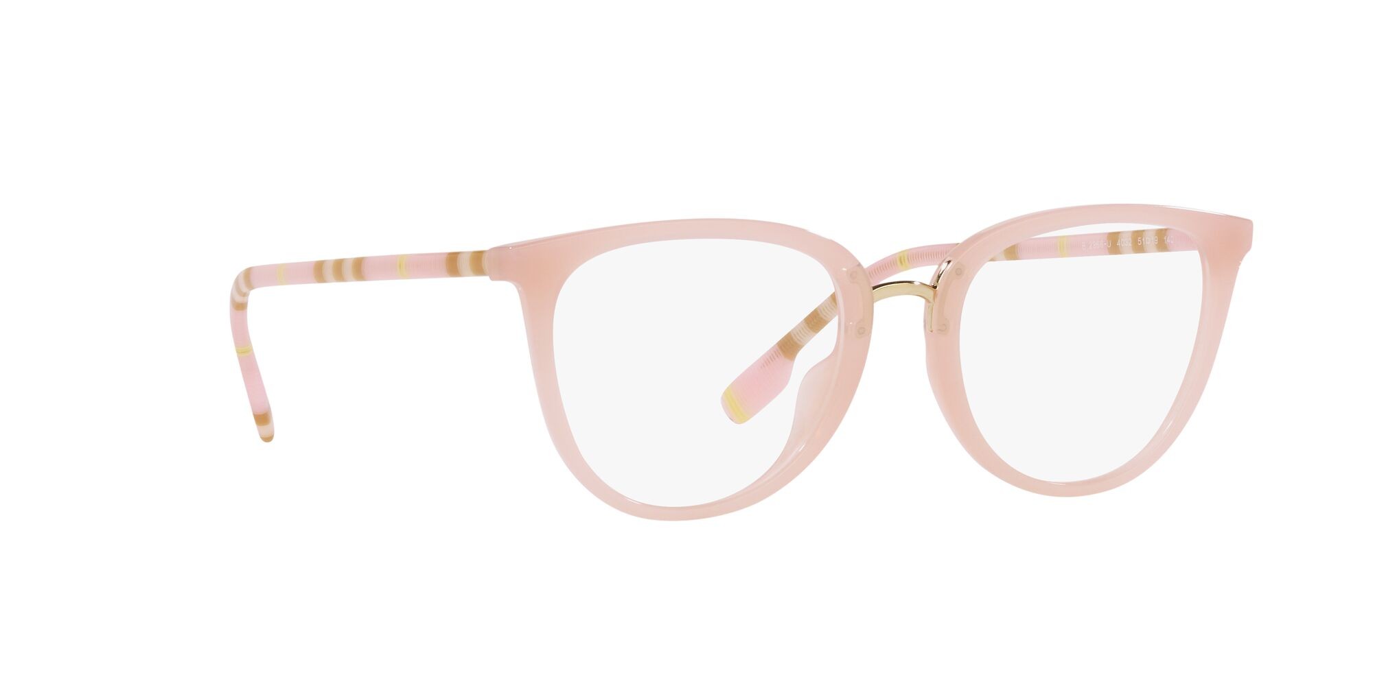 Occhiali da vista Burberry Katie BE 2366U (4032) colore rosa forma cat eye lenti lente demo