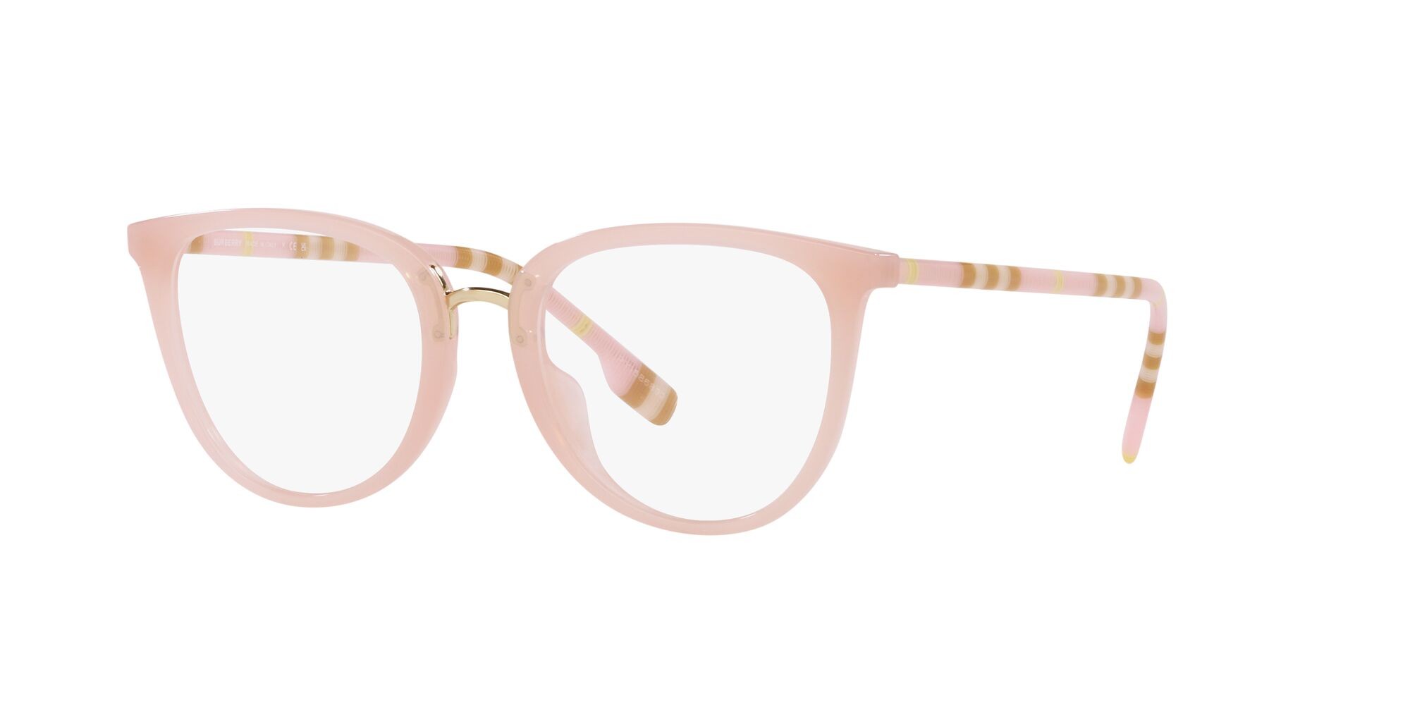 Occhiali da vista Burberry Katie BE 2366U (4032) colore rosa forma cat eye lenti lente demo