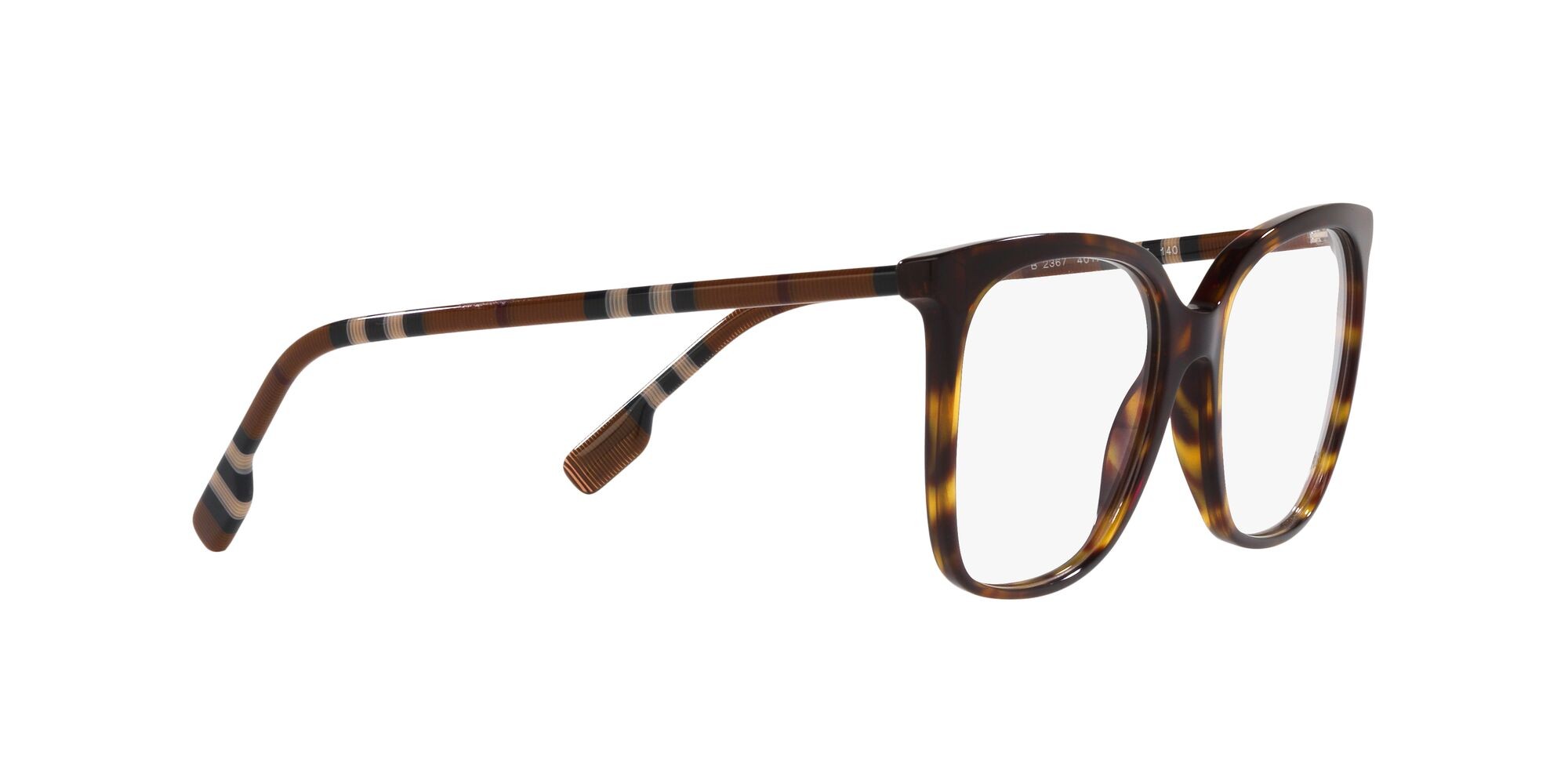 Brillen Burberry Louise BE 2367 (4017) farbe havana scuro form quadratisch gläser lente demo
