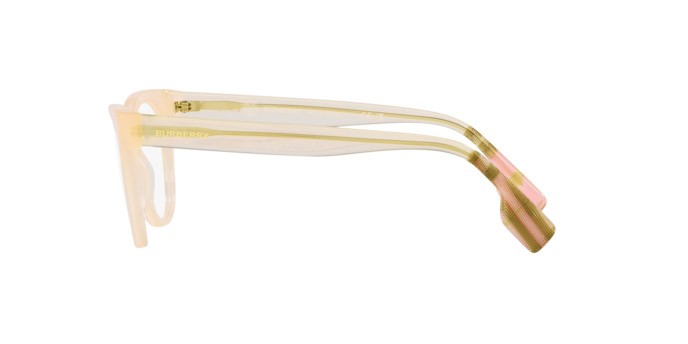 Occhiali da vista Burberry Evelyn BE 2375 (4060) colore rosa forma cat eye lenti lente demo