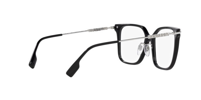 Occhiali da vista Burberry Elizabeth BE 2376 (3001) colore nero forma quadrato lenti lente demo