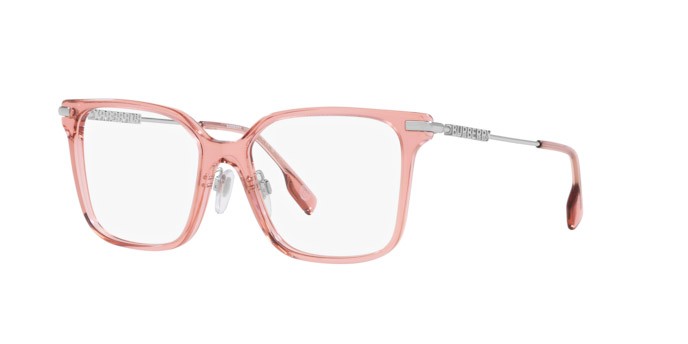 Brillen Burberry Elizabeth BE 2376 (4069) farbe rosa form quadratisch gläser lente demo