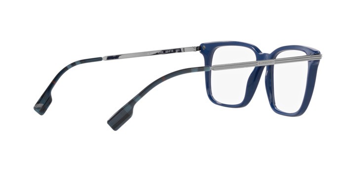 Occhiali da vista Burberry Ellis BE 2378 (4058) colore blu forma quadrato lenti lente demo