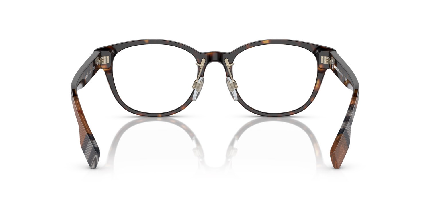 Brillen Burberry Peyton BE 2381D (3002) farbe havana scuro form quadratisch gläser lente demo