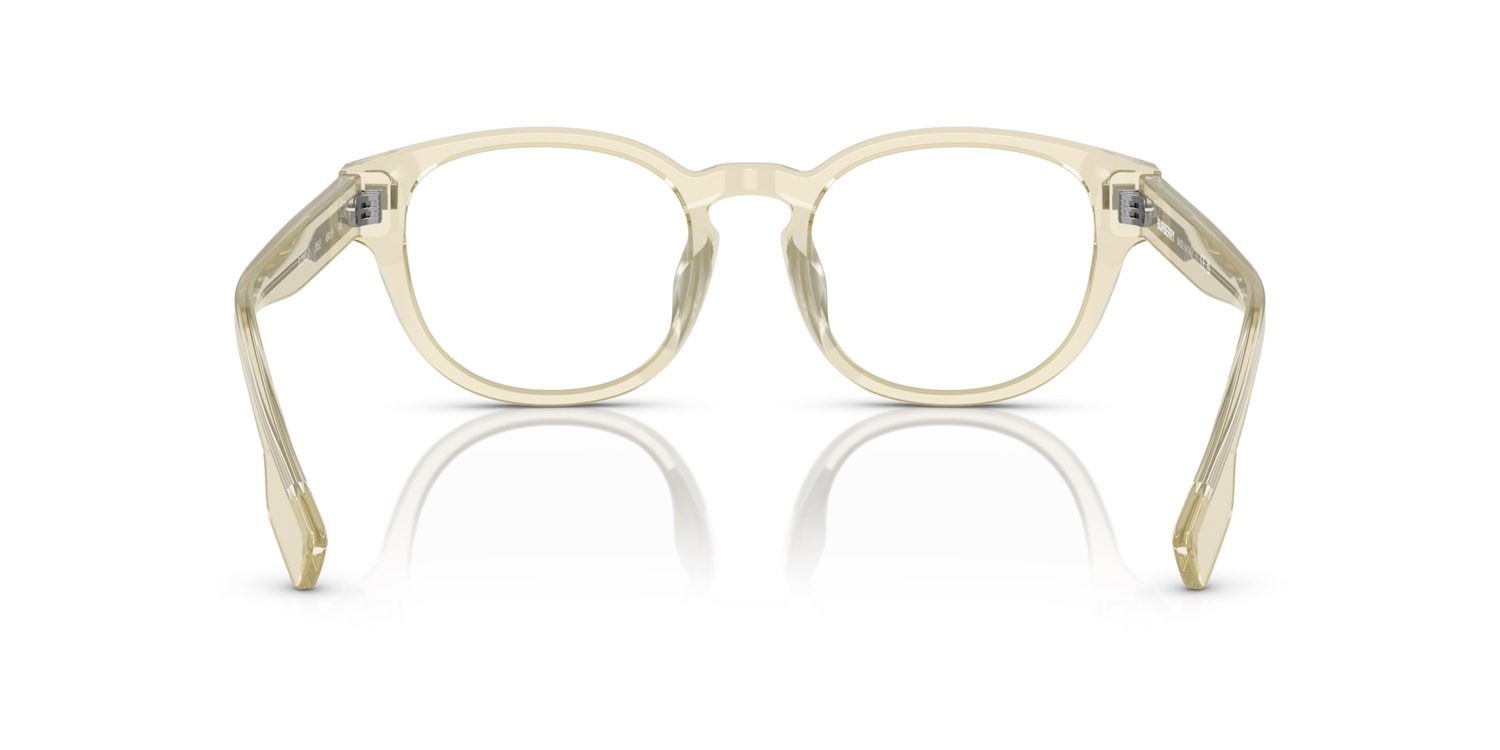 Brillen Burberry Aubrey BE 2382D (3852) farbe giallo form rund gläser lente demo