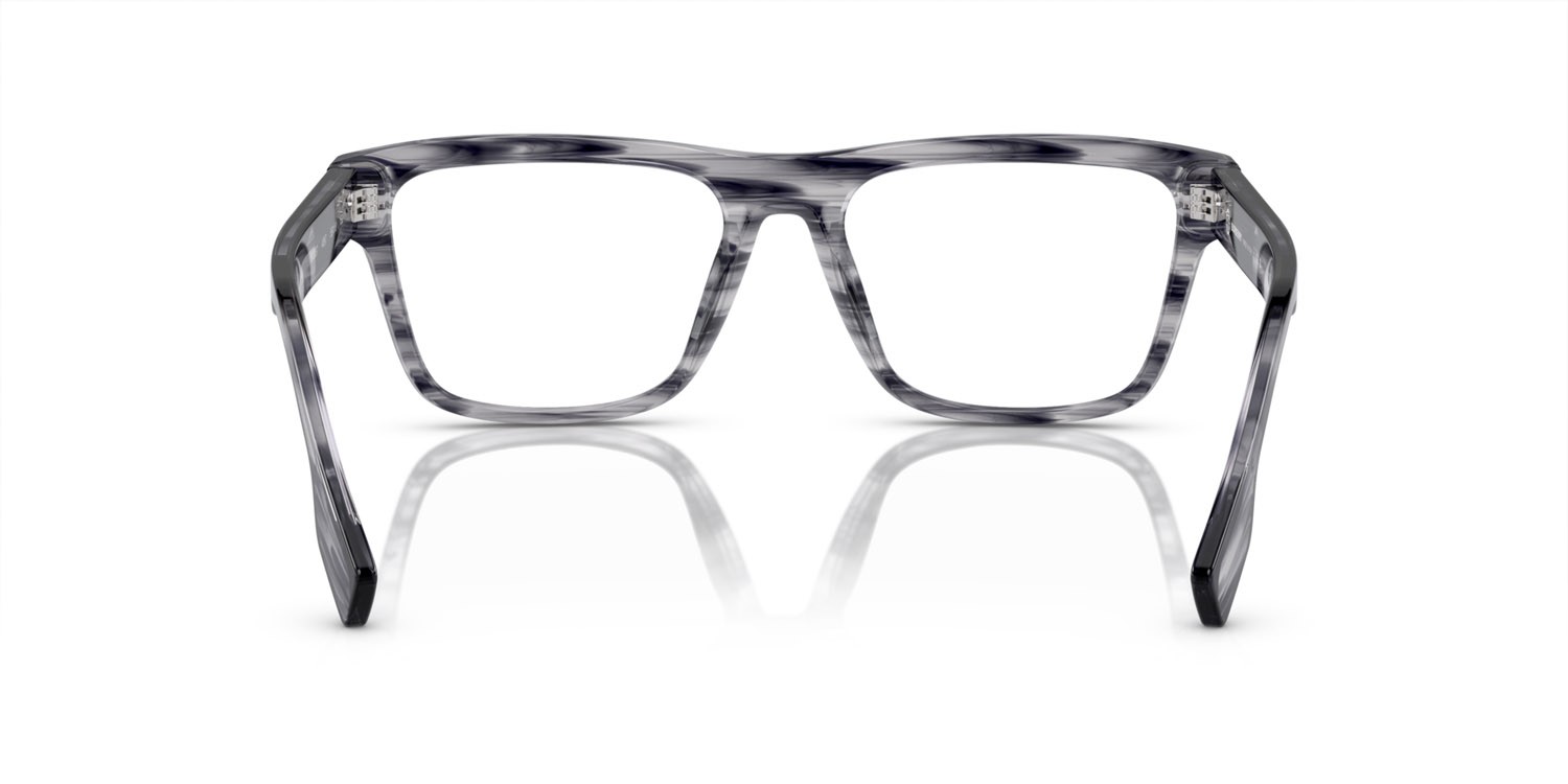 Occhiali da vista Burberry BE 2387 (4097) colore grigio forma quadrato lenti lente demo