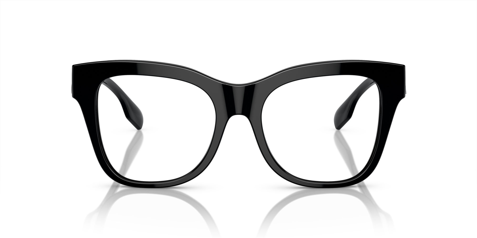 Occhiali da vista Burberry BE 2388 (4093) colore nero forma quadrato lenti lente demo