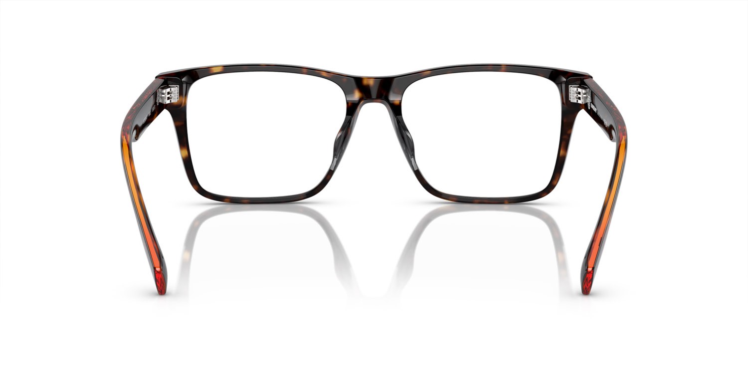 Brillen Burberry BE 2393D (3002) farbe havana scuro form rechteckig gläser lente demo