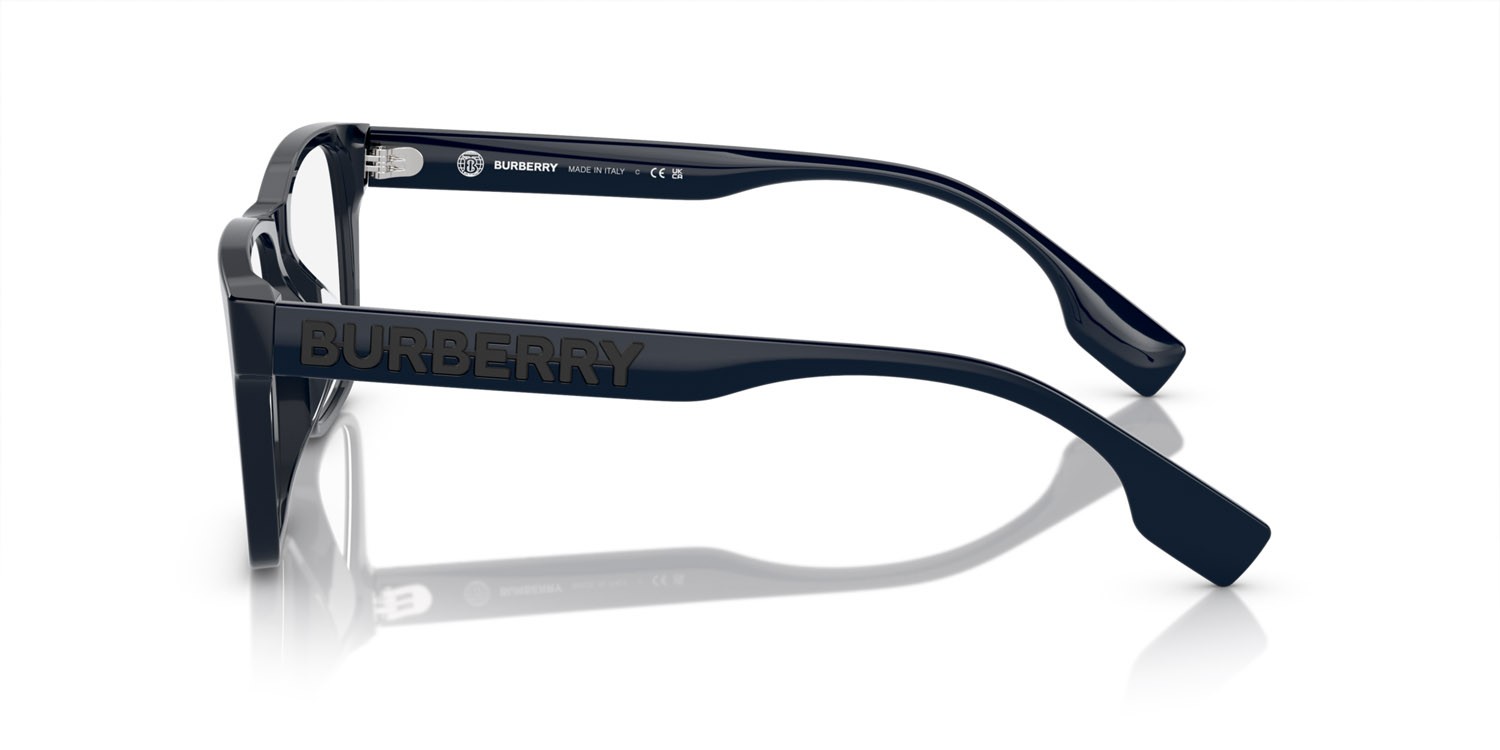 Brillen Burberry BE 2393D (3961) farbe blu form rechteckig gläser lente demo