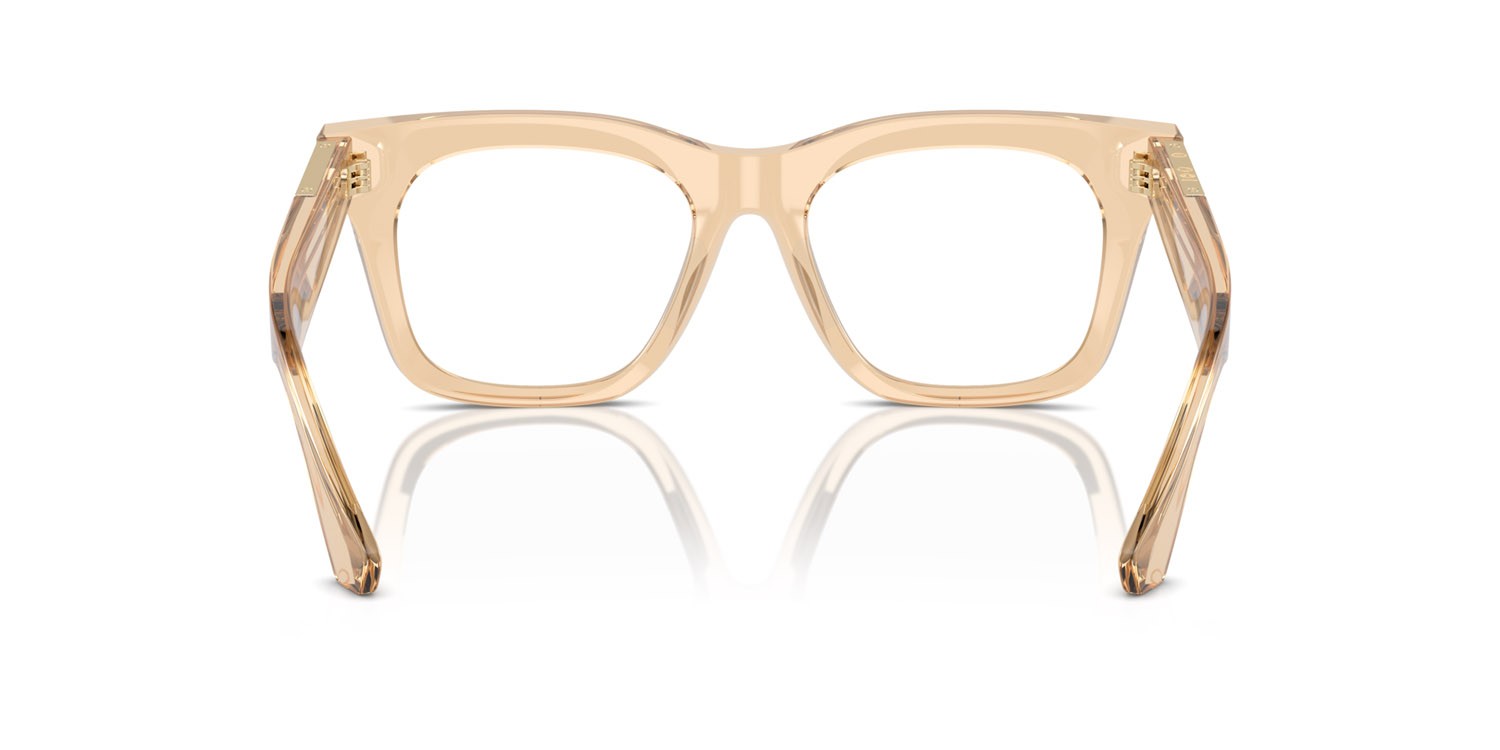 Brillen Burberry BE 2407 (4063) farbe marrone form quadratisch gläser lente demo