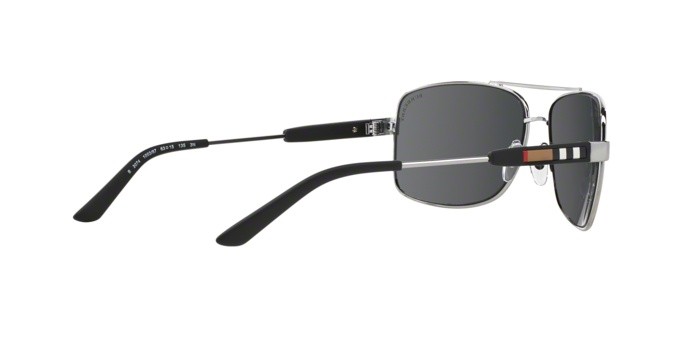 Occhiali da sole Burberry BE 3074 (100387) colore gunmetal forma rettangolare lenti gray