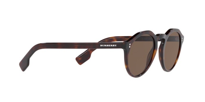 Sonnenbrillen Burberry BE 4280 (300273) farbe dark havana form rund gläser brown