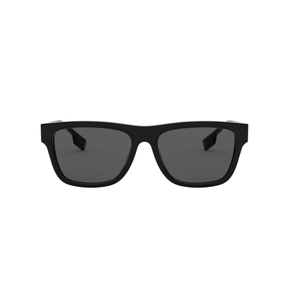 Sonnenbrillen Burberry BE 4293 (300187) farbe black form quadratisch gläser grey