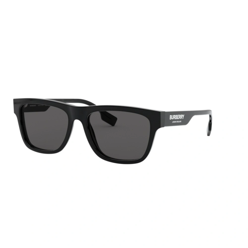 Sonnenbrillen Burberry BE 4293 (300187) farbe black form quadratisch gläser grey