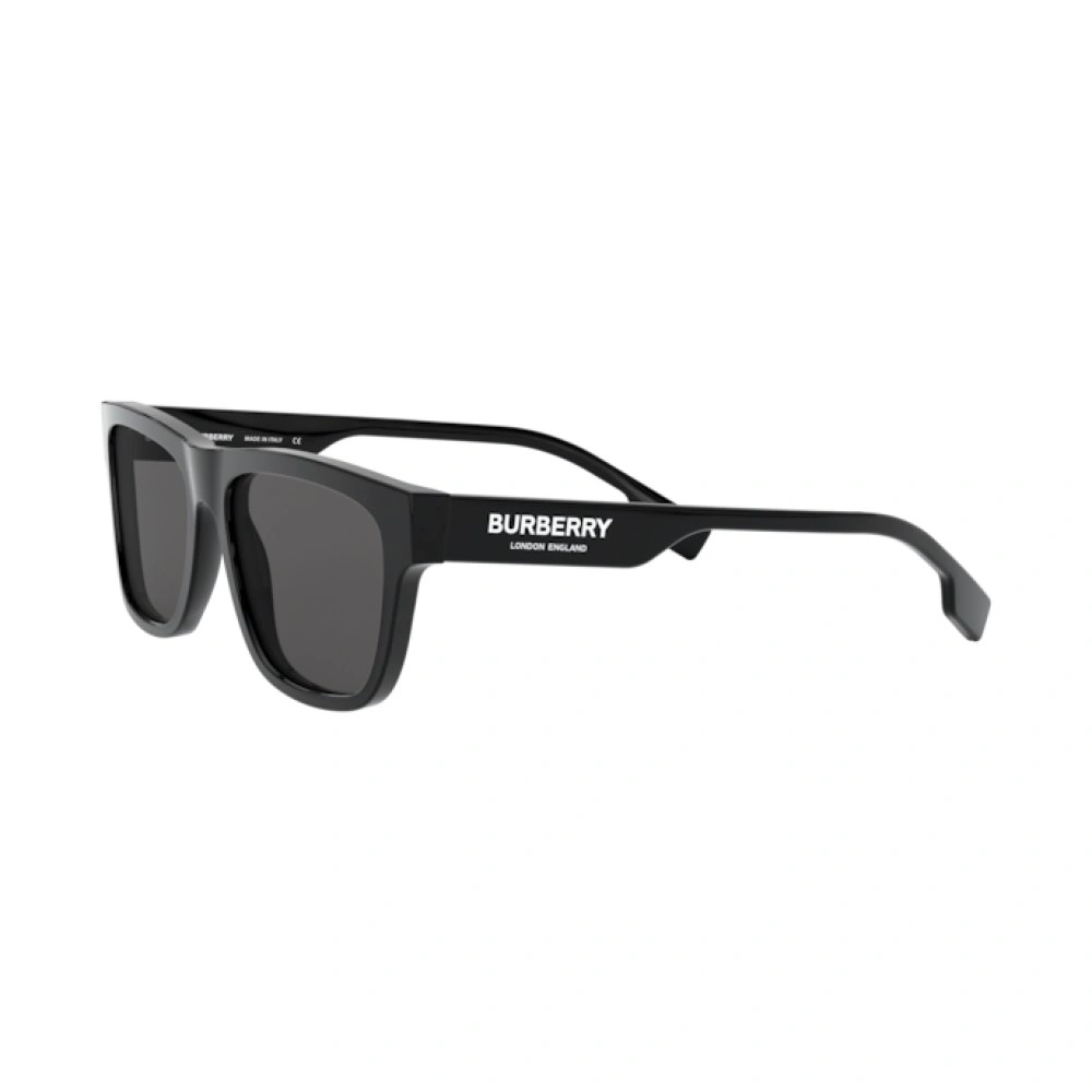 Sonnenbrillen Burberry BE 4293 (300187) farbe black form quadratisch gläser grey