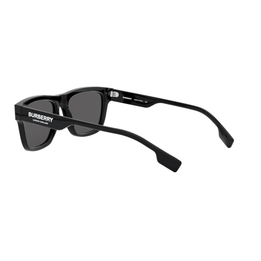 Sonnenbrillen Burberry BE 4293 (300187) farbe black form quadratisch gläser grey