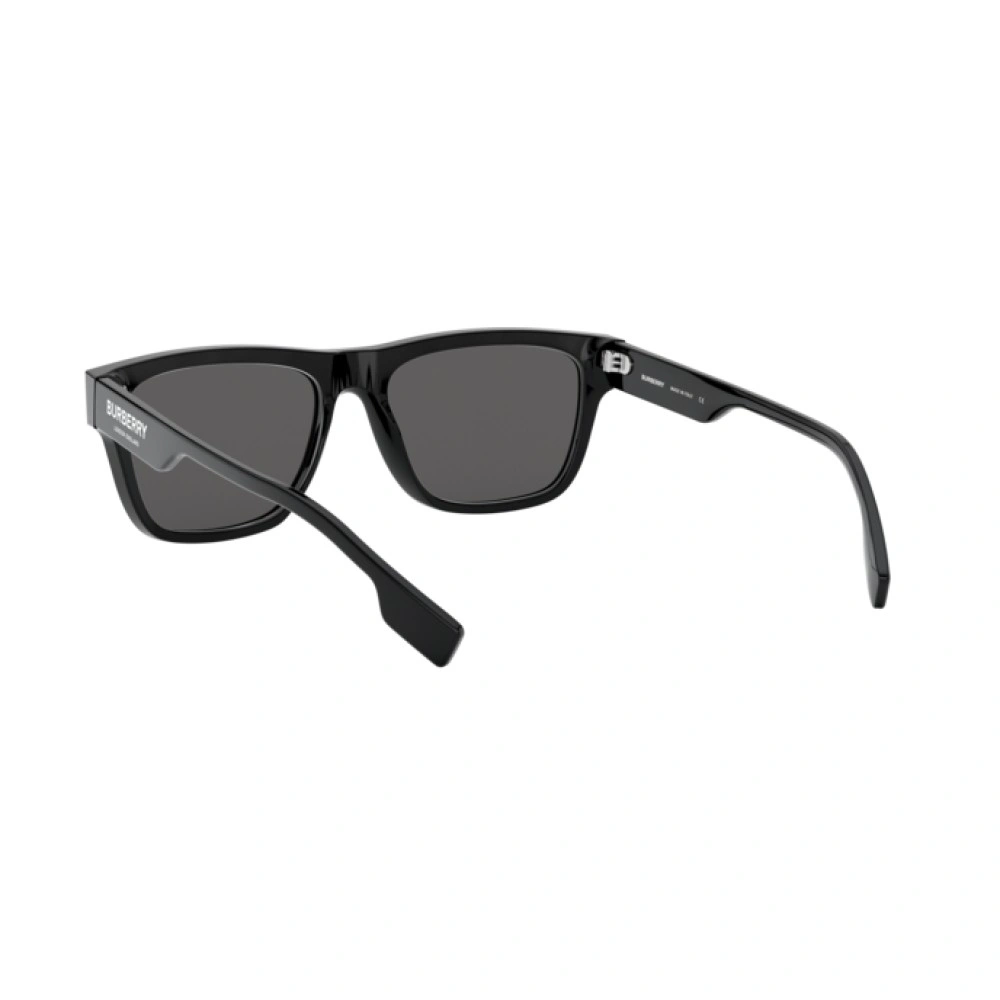 Sonnenbrillen Burberry BE 4293 (300187) farbe black form quadratisch gläser grey