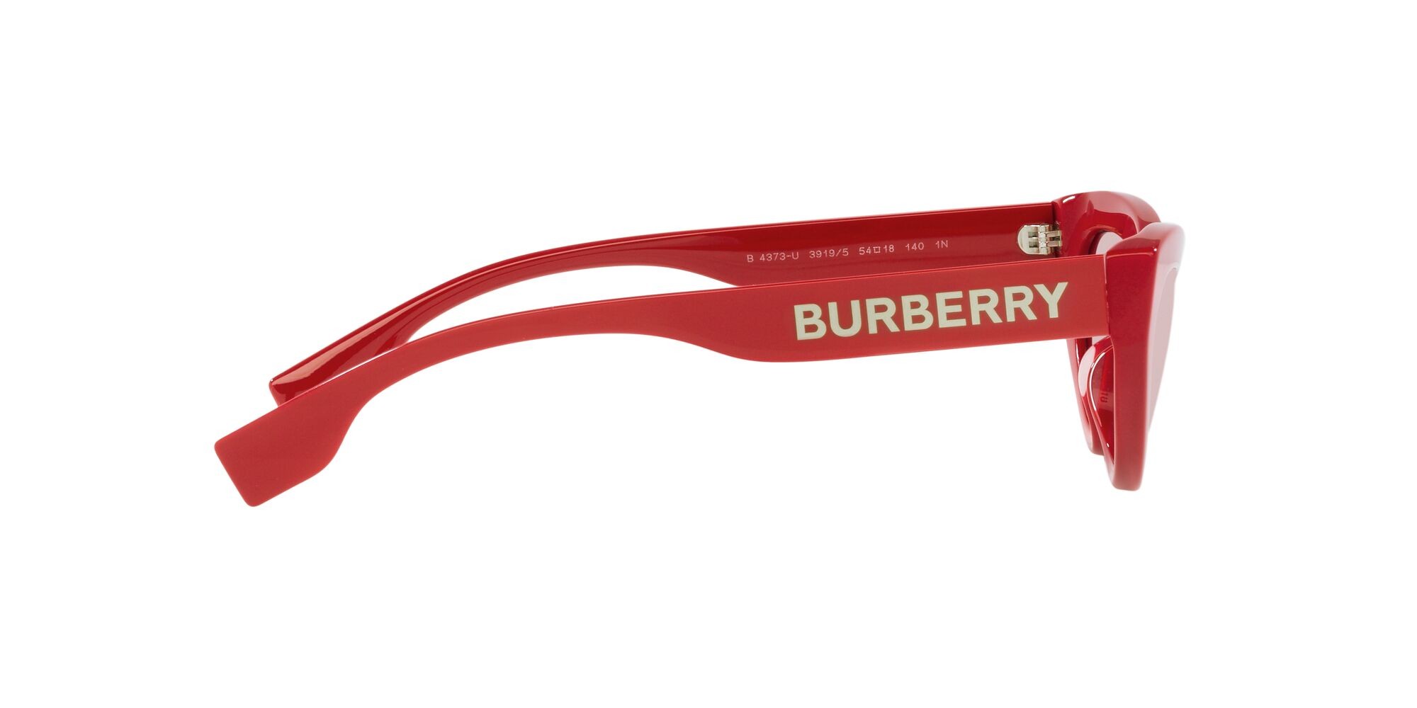 Sonnenbrillen Burberry Debbie BE 4373U (3919/5) farbe rosso form cat-eye gläser rosa