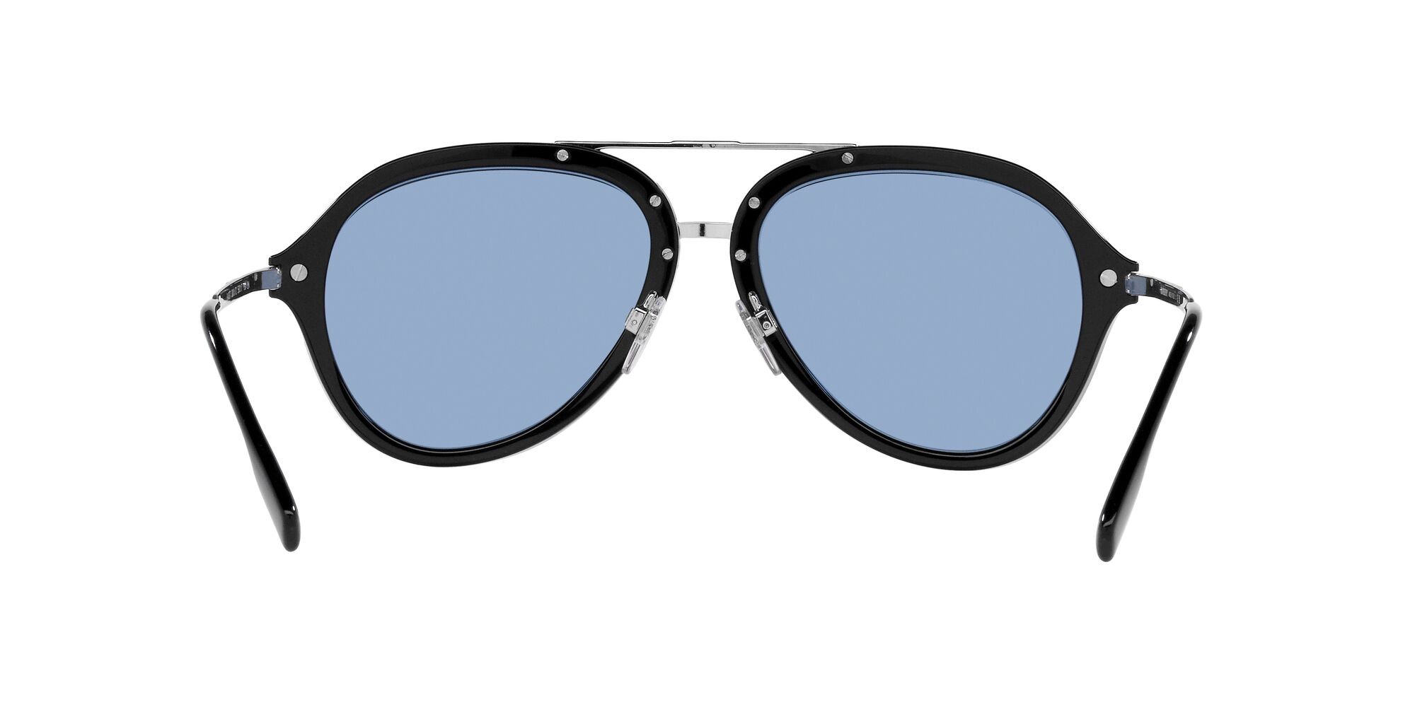 Sonnenbrillen Burberry Jude BE 4377 (300172) farbe nero form aviator gläser azzurro