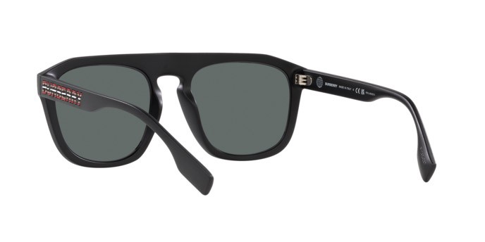 Sonnenbrillen Burberry Wren BE 4396U (346481) farbe nero opaco form quadratisch gläser polar grigio scuro