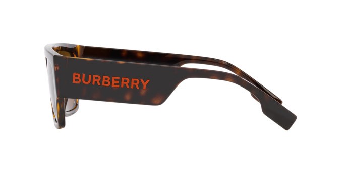Sonnenbrillen Burberry Micah BE 4397U (300273) farbe havana scuro form quadratisch gläser marrone scuro