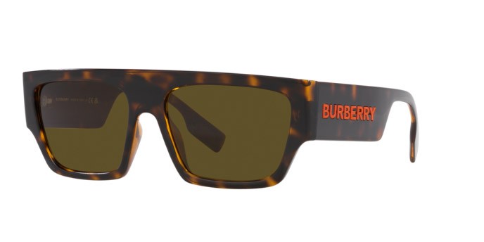 Sonnenbrillen Burberry Micah BE 4397U (300273) farbe havana scuro form quadratisch gläser marrone scuro