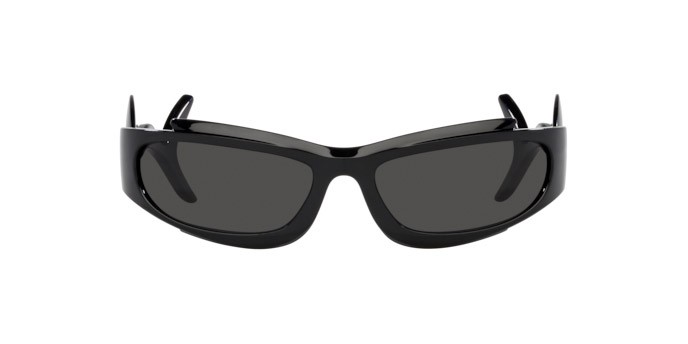 Sonnenbrillen Burberry BE 4399 (300187) farbe nero form unregelmäßig gläser grigio scuro