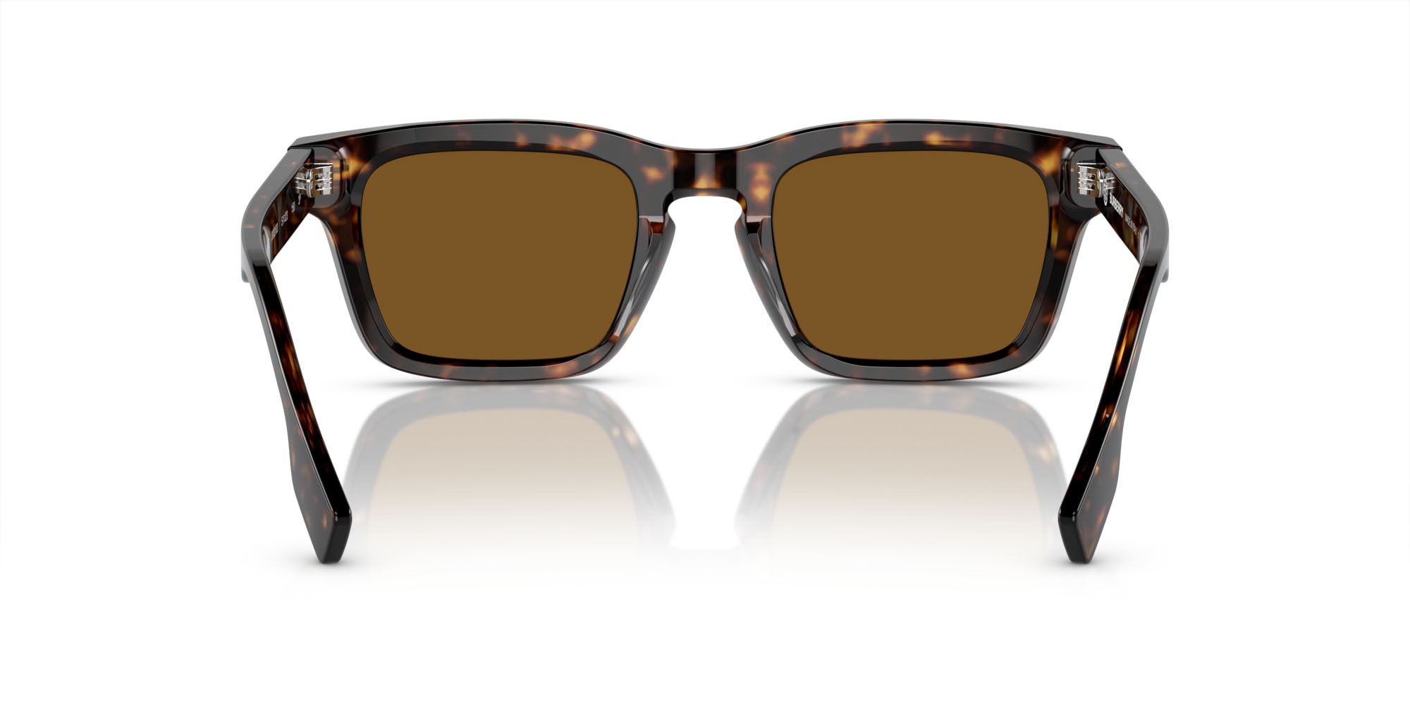 Sonnenbrillen Burberry BE 4403 (300283) farbe havana scuro form rechteckig gläser polarizzata marrone