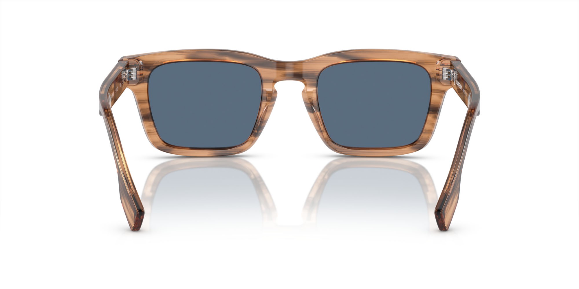 Sunglasses Burberry BE 4403 (409680) color marrone shape rectangle lenses blu scuro