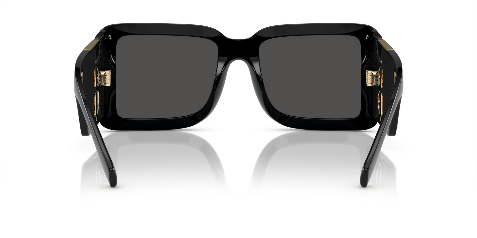Occhiali da sole Burberry BE 4406U (300187) colore nero forma quadrato lenti grigio scuro