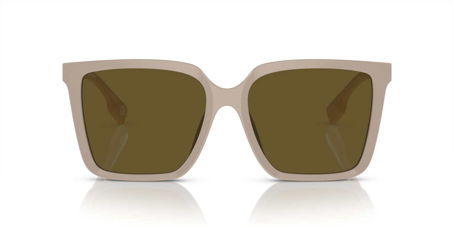 Sunglasses Burberry BE 4411D (380773) color beige shape square lenses marrone scuro