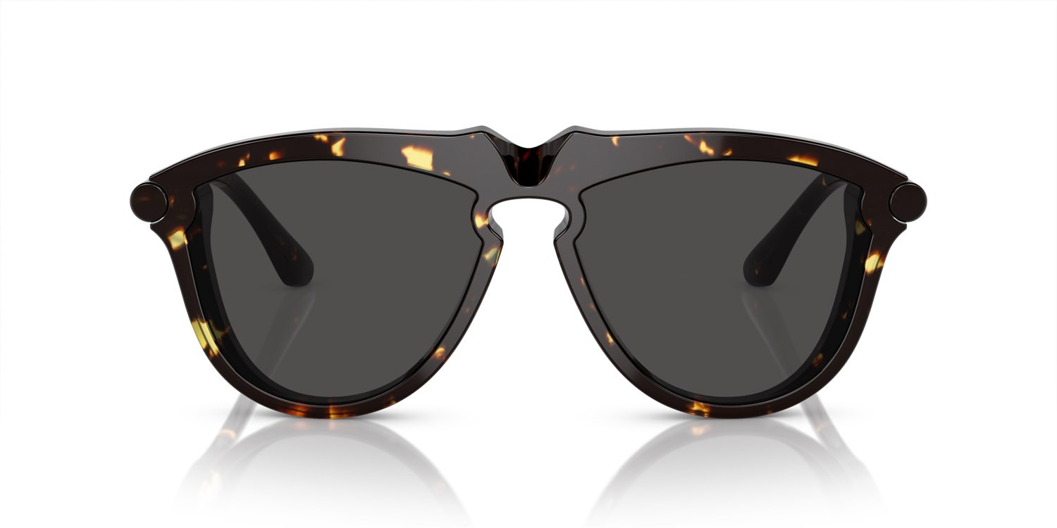 Sonnenbrillen Burberry BE 4417U (410687) farbe havana scuro form aviator gläser grigio scuro