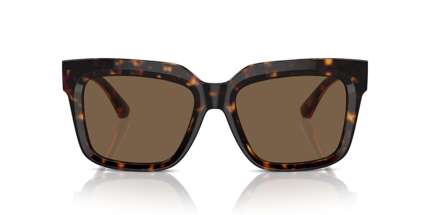 Sunglasses Burberry BE 4419 (300273) color havana scuro shape square lenses marrone scuro