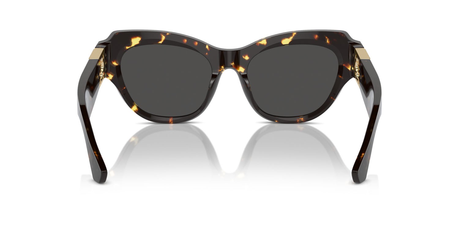 Occhiali da sole Burberry BE 4423 (410687) colore havana scuro forma irregolare lenti grigio scuro