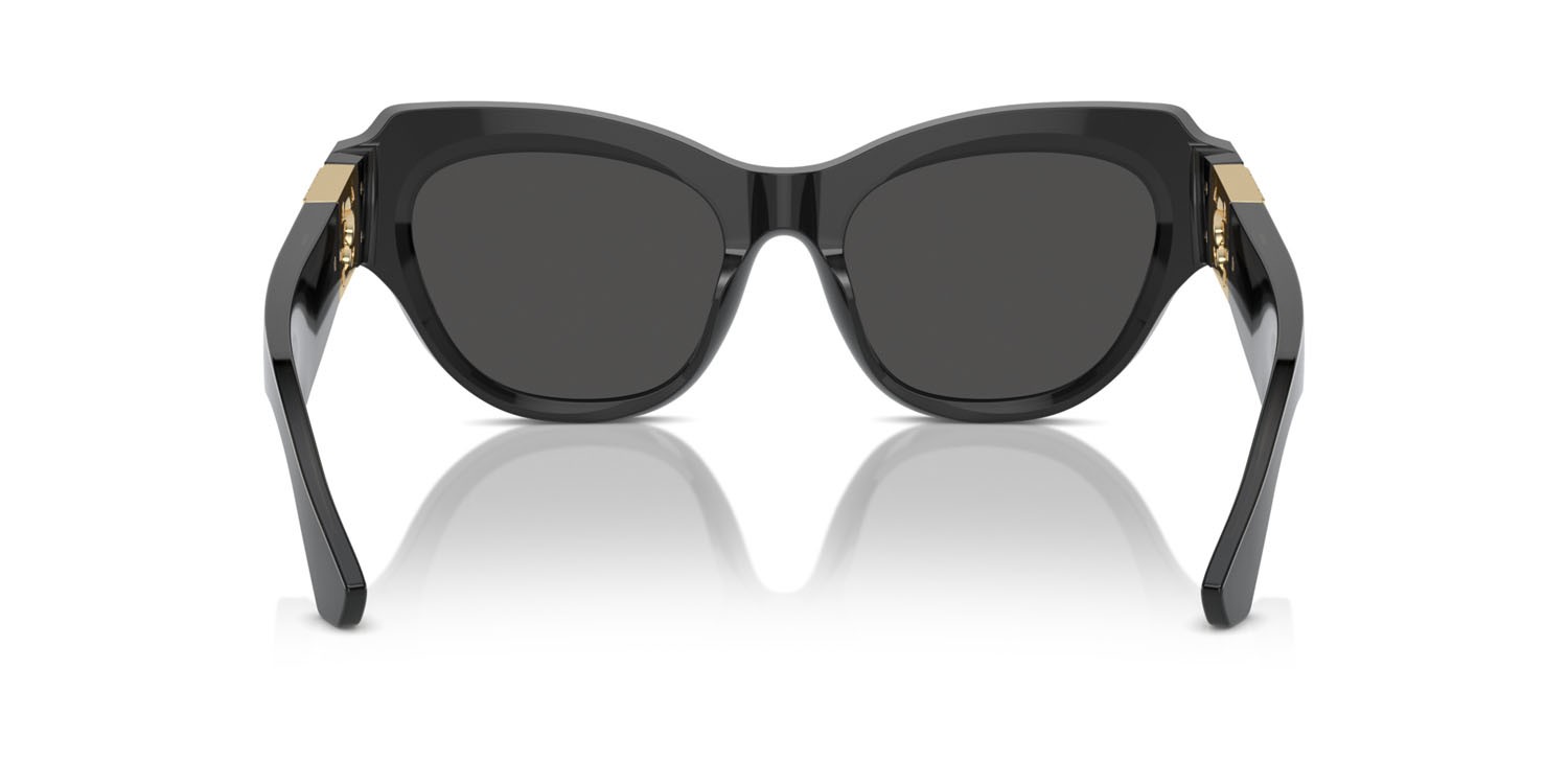 Occhiali da sole Burberry BE 4423 (411287) colore grigio scuro forma irregolare lenti grigio scuro