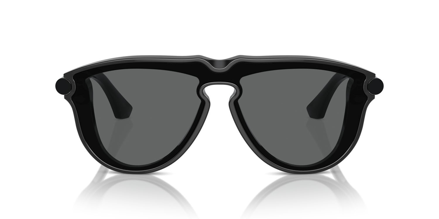 Occhiali da sole Burberry BE 4427 (411287) colore grigio scuro forma aviator lenti grigio scuro