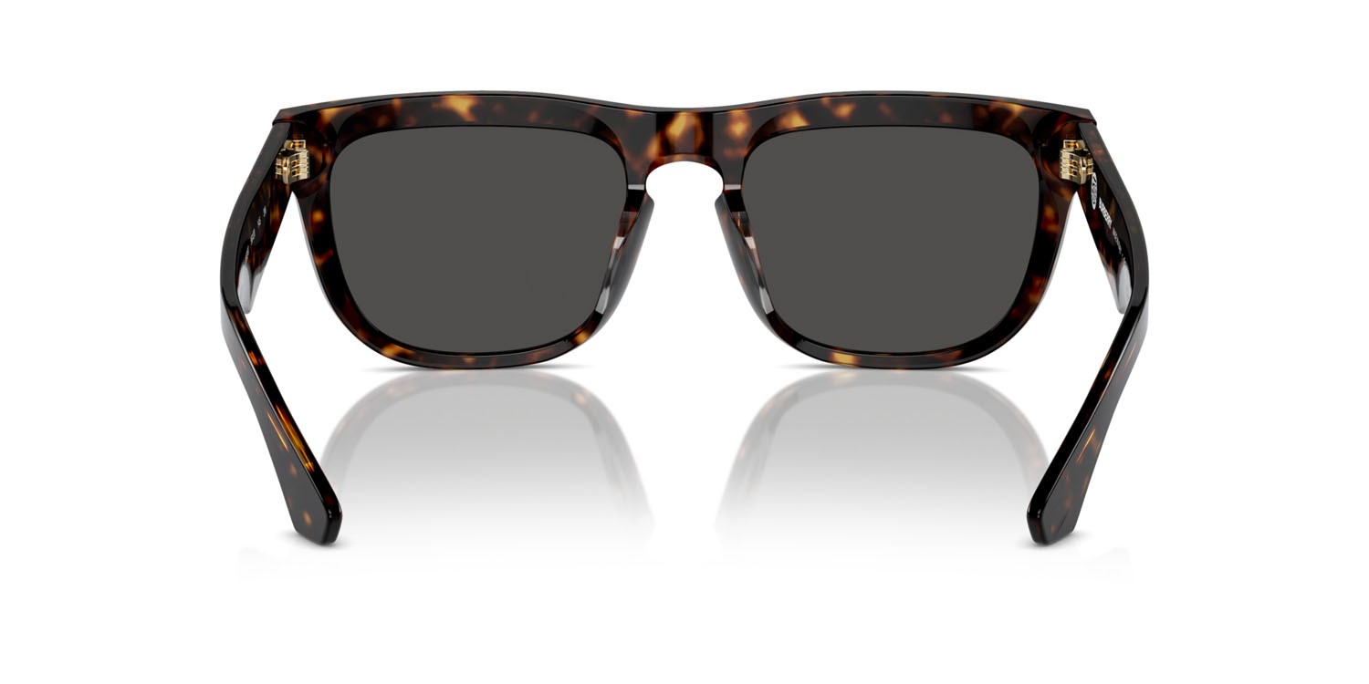 Occhiali da sole Burberry BE 4431U (300287) colore havana scuro forma quadrato lenti grigio scuro
