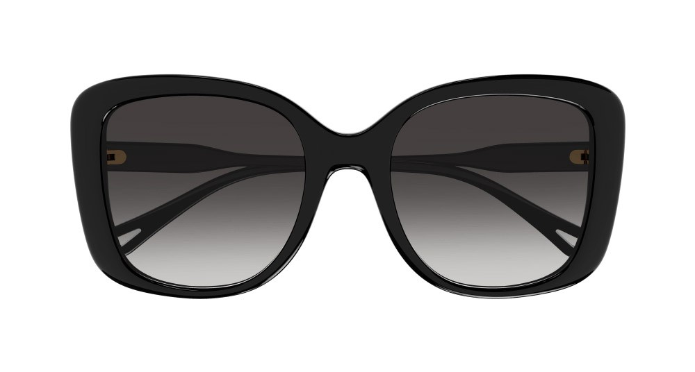 Sonnenbrillen Chloé CH0125S-001 farbe nero form rechteckig gläser grigio