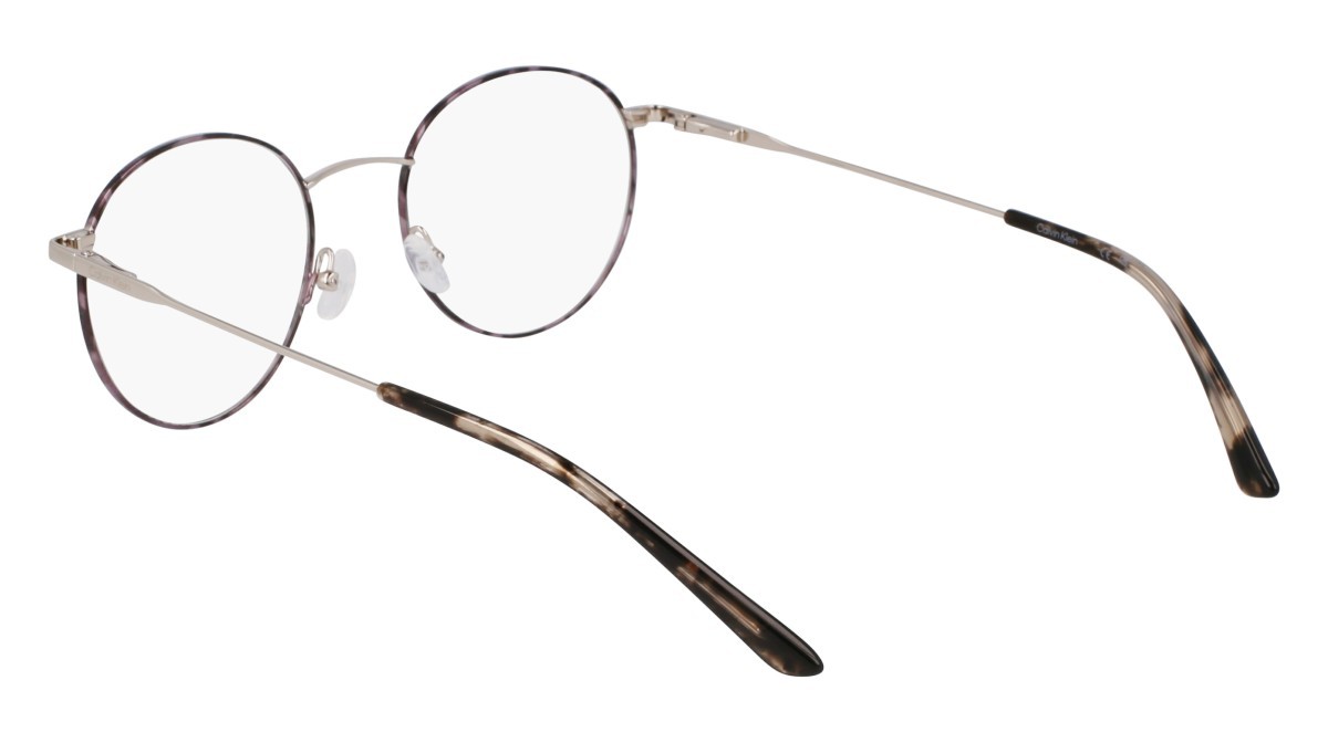 Eyeglasses Calvin Klein CK19119 (025) color grey havana shape round lenses color add 1