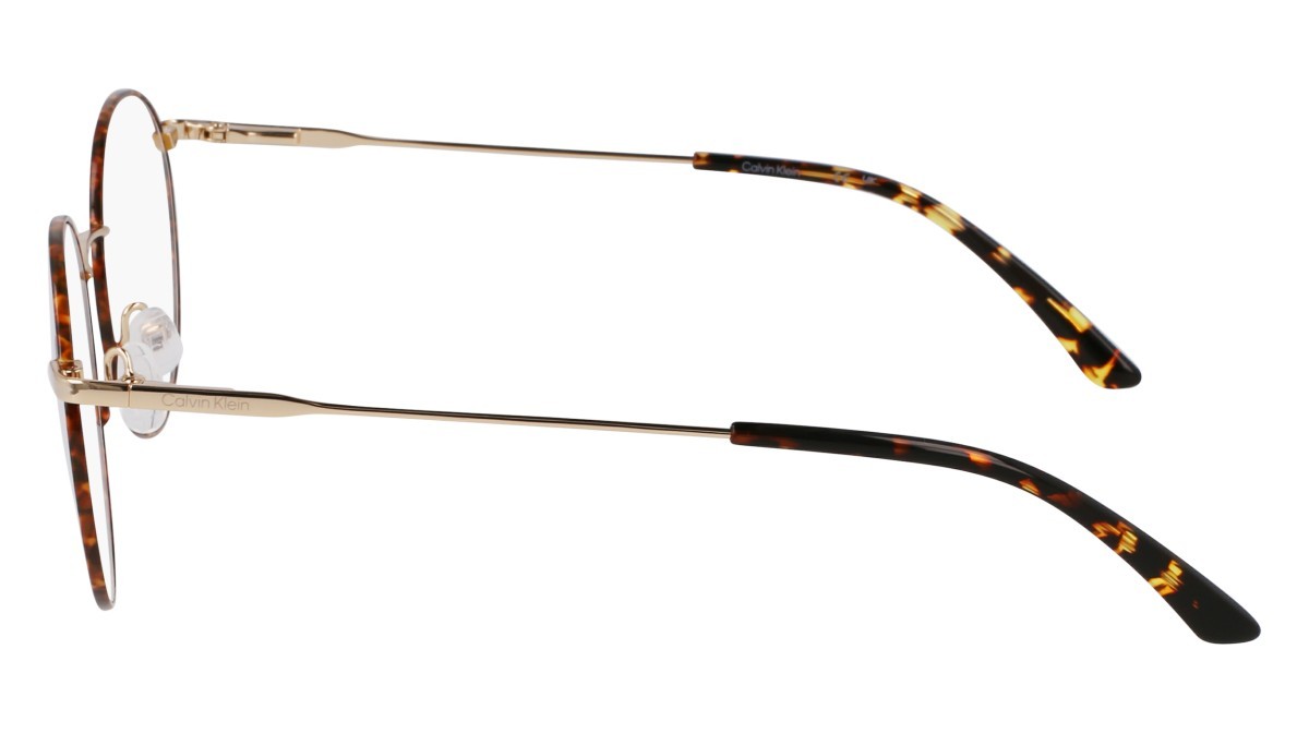 Eyeglasses Calvin Klein CK19119 (235) color dark havana shape round lenses color add2
