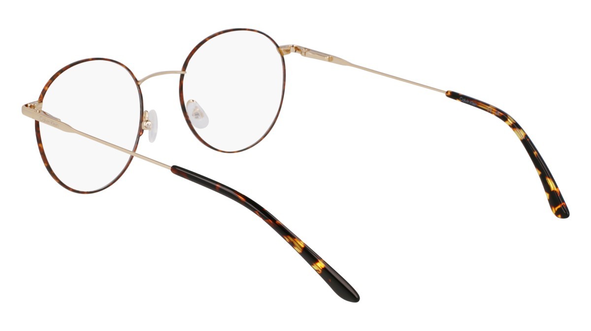 Eyeglasses Calvin Klein CK19119 (235) color dark havana shape round lenses color add2