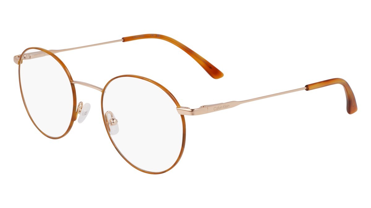 Eyeglasses Calvin Klein CK19119 N (213) color blonde havana shape round 