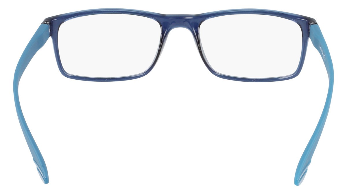 Brillen Calvin Klein CK19569 (430) farbe teal form rechteckig 